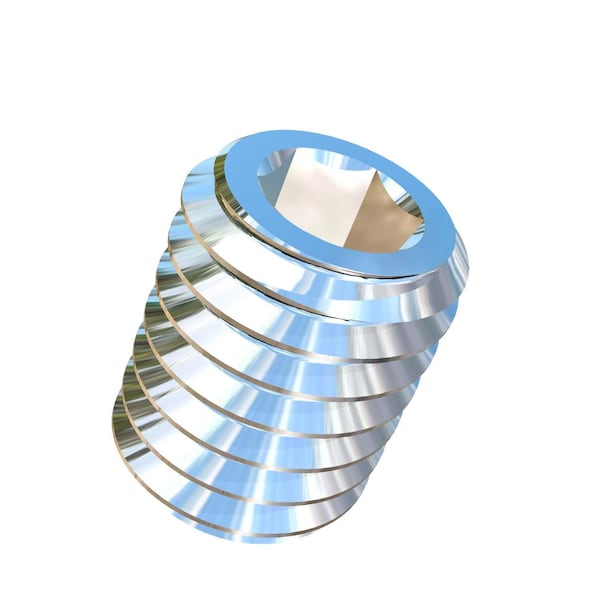 Allied Titanium M6-1 Pitch X 8mm Set Screw, Socket Drive with Flat Point, Grade 2 (CP) 0020534 - main